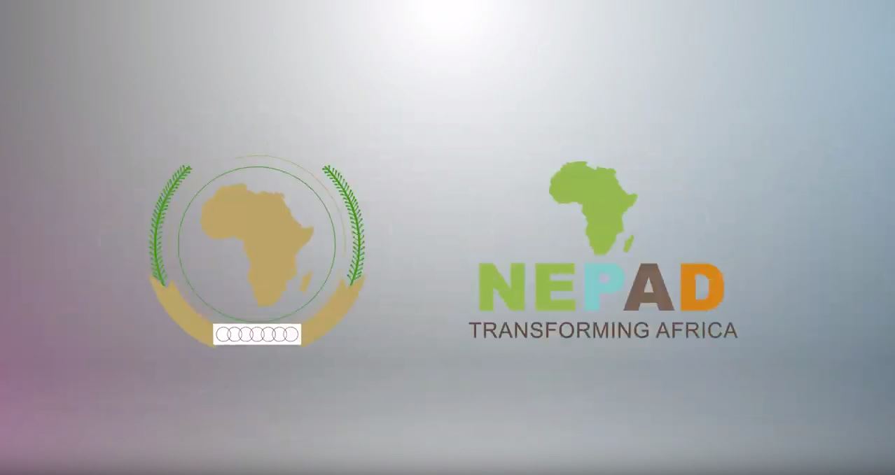 NEPAD and AMRH logos