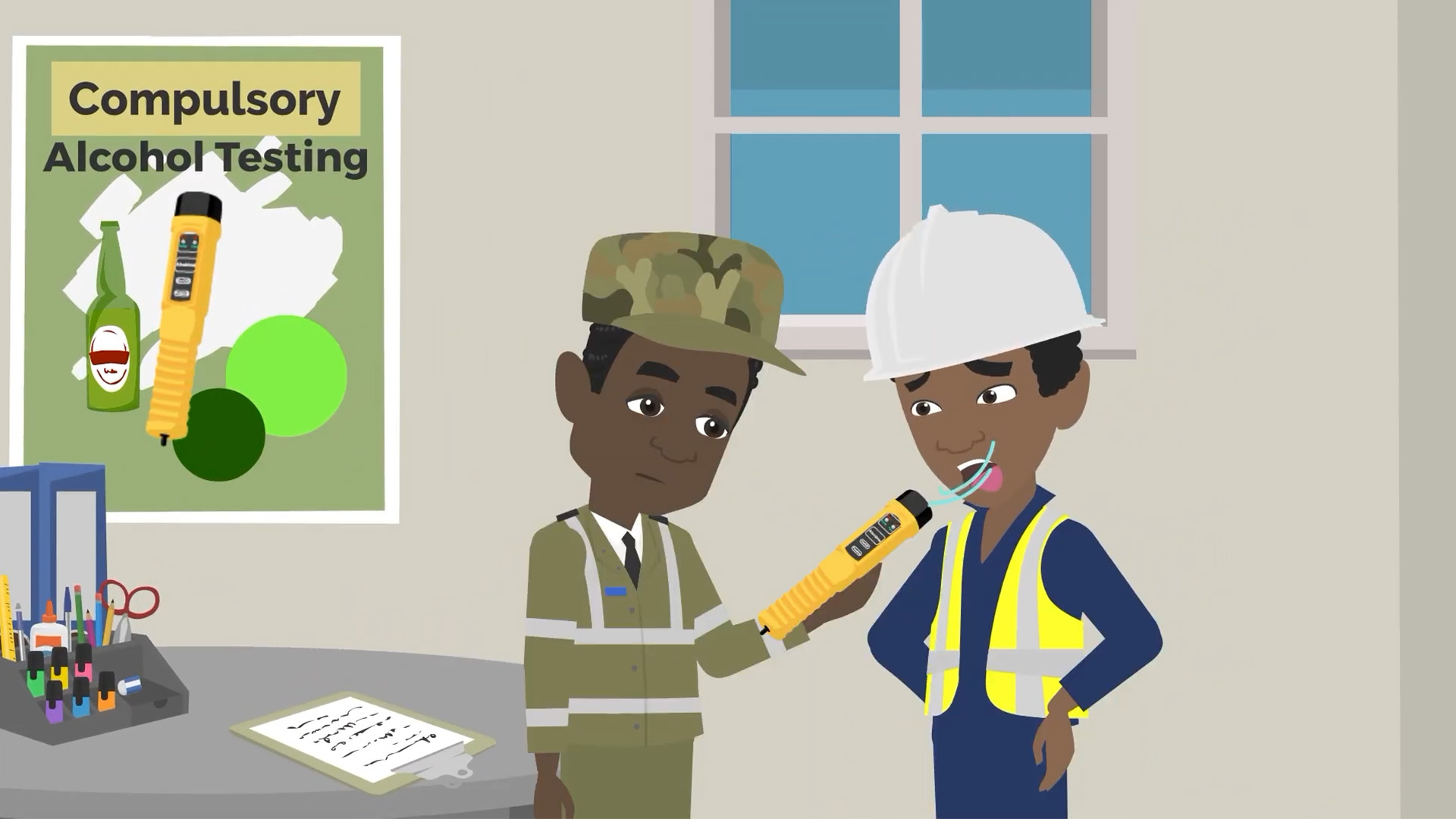 scenario driven animated video