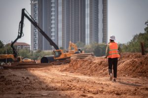 filming safety videos on active construction sites